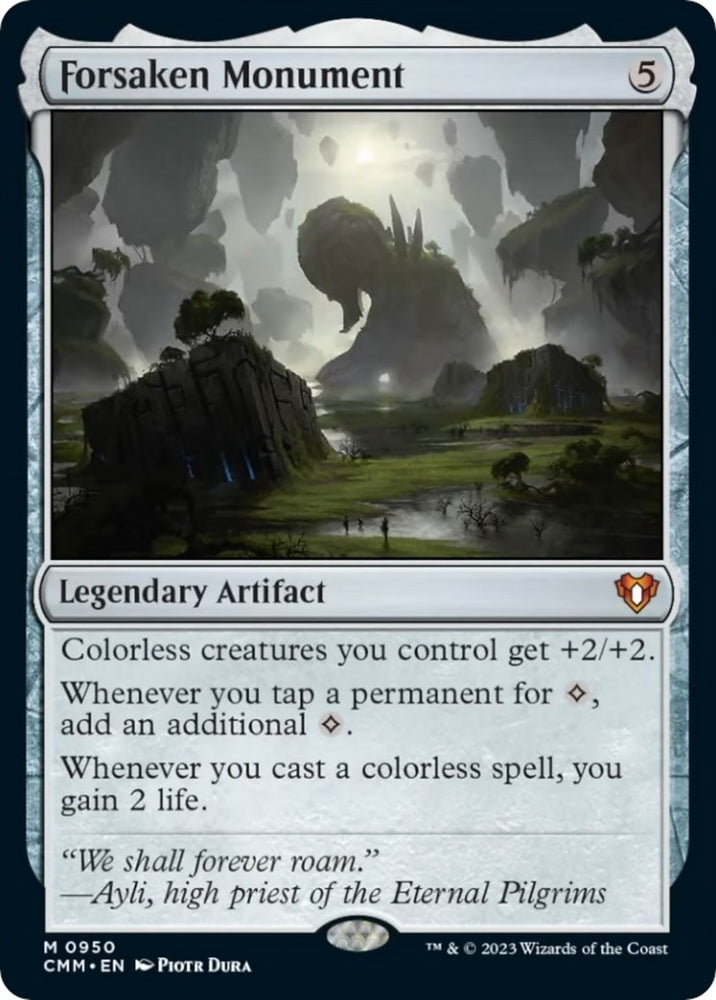 Image for Forsaken Monument (950) [Commander Masters]