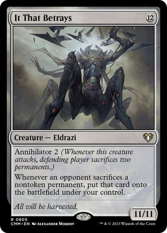 Image for It That Betrays (805) [Commander Masters]