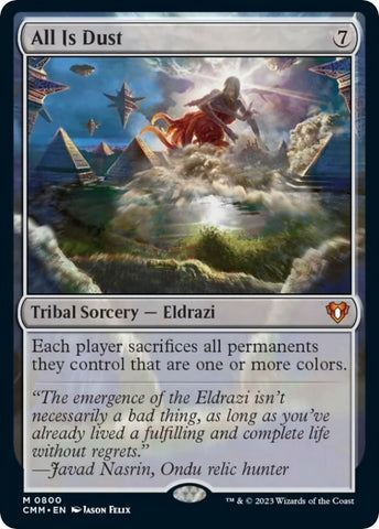 Image for All Is Dust (800) [Commander Masters]