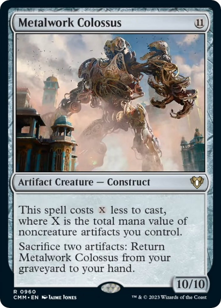 Image for Metalwork Colossus (960) [Commander Masters]