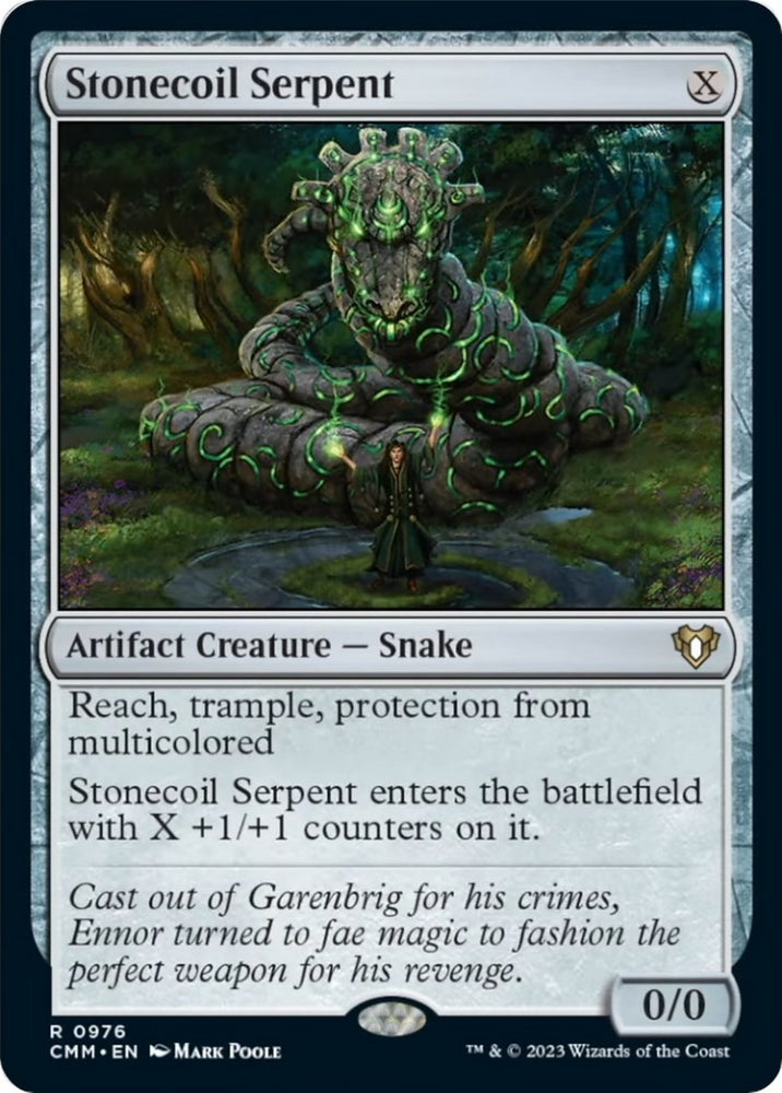 Image for Stonecoil Serpent (976) [Commander Masters]