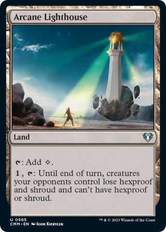 Image for Arcane Lighthouse (985) [Commander Masters]
