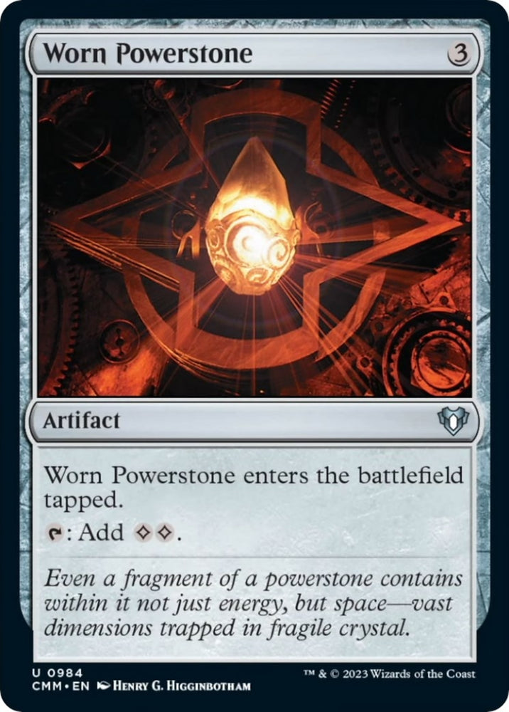 Image for Worn Powerstone (984) [Commander Masters]