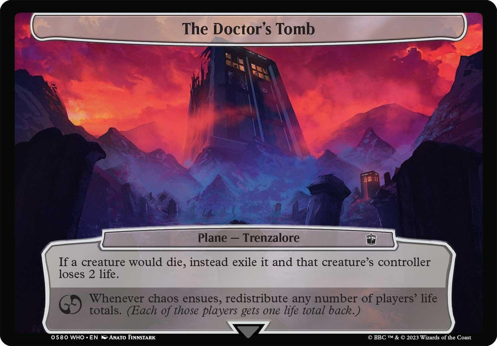 Image for The Doctor's Tomb (580) [Planechase: Universes Beyond: Doctor Who]