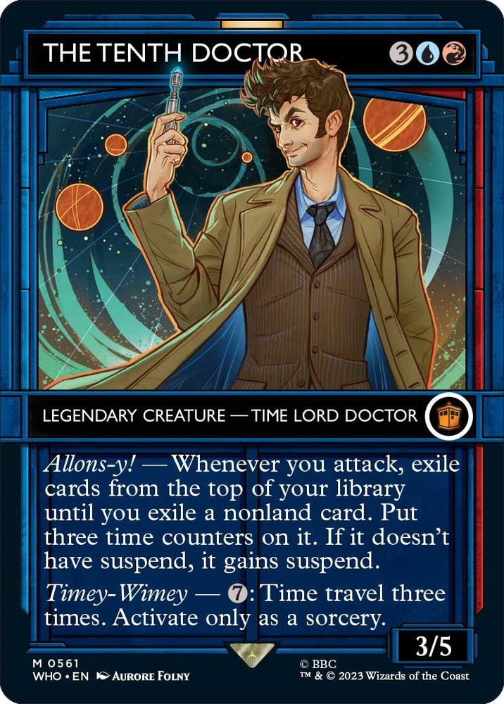 Image for The Tenth Doctor (Showcase) (561) [Universes Beyond: Doctor Who]