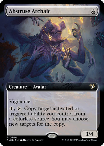 Image for Abstruse Archaic (Extended Art) (744) [Commander Masters]