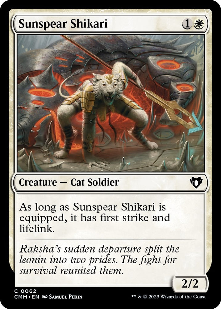 Image for Sunspear Shikari (62) [Commander Masters]