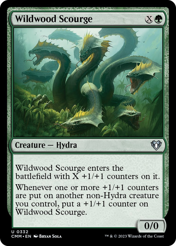 Image for Wildwood Scourge (332) [Commander Masters]