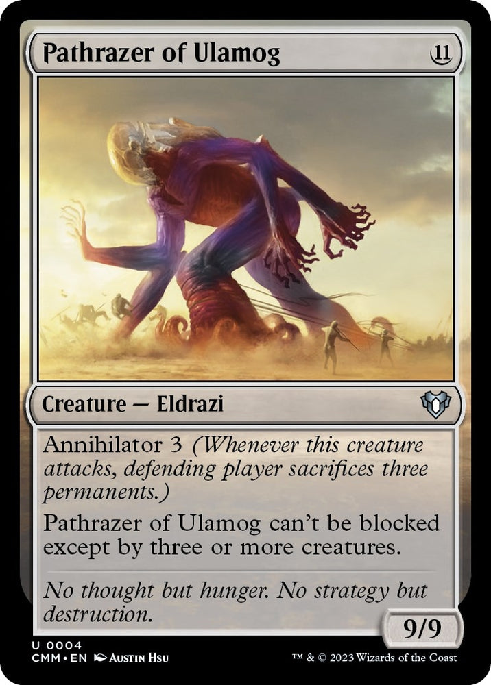 Image for Pathrazer of Ulamog (4) [Commander Masters]