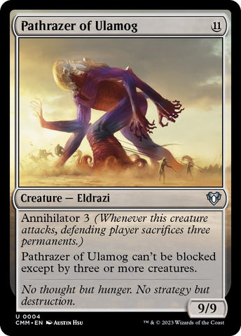 Image for Pathrazer of Ulamog (4) [Commander Masters]