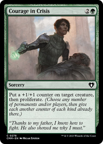 Image for Courage in Crisis (278) [Commander Masters]