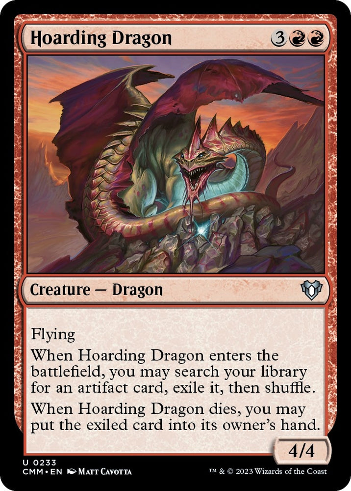 Image for Hoarding Dragon (233) [Commander Masters]
