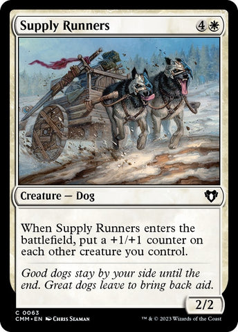 Image for Supply Runners (63) [Commander Masters]