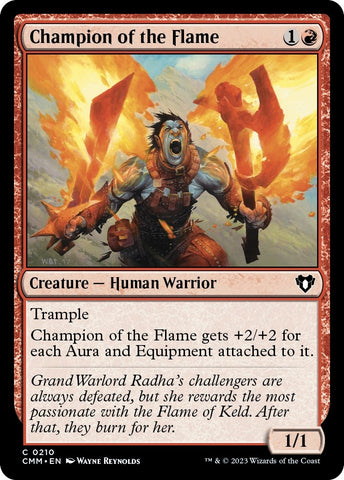 Image for Champion of the Flame (210) [Commander Masters]