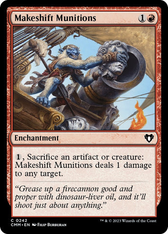 Image for Makeshift Munitions (242) [Commander Masters]