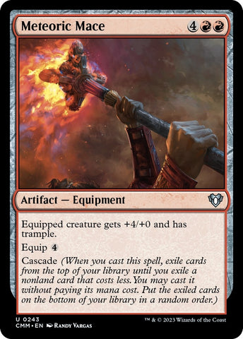 Image for Meteoric Mace (243) [Commander Masters]