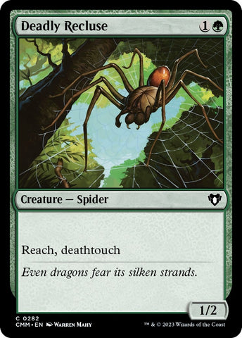 Image for Deadly Recluse (282) [Commander Masters]