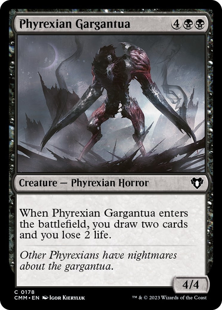 Image for Phyrexian Gargantua (178) [Commander Masters]