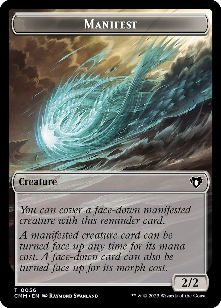 Image for Manifest // Eldrazi Scion Double-Sided Token (56 // 2) [Commander Masters]