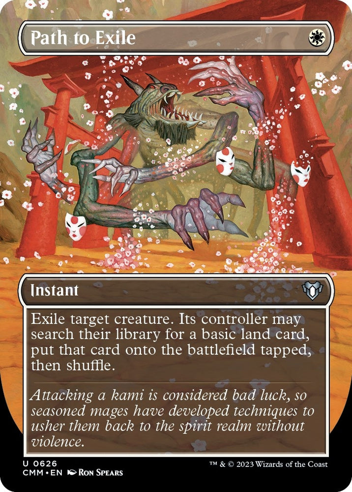 Image for Path to Exile (Borderless) (626) [Commander Masters]
