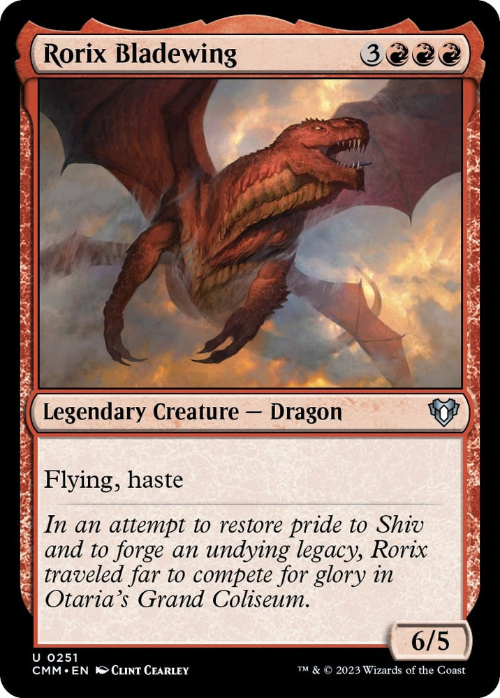 Image for Rorix Bladewing (251) [Commander Masters]