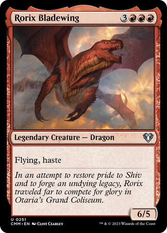 Image for Rorix Bladewing (251) [Commander Masters]