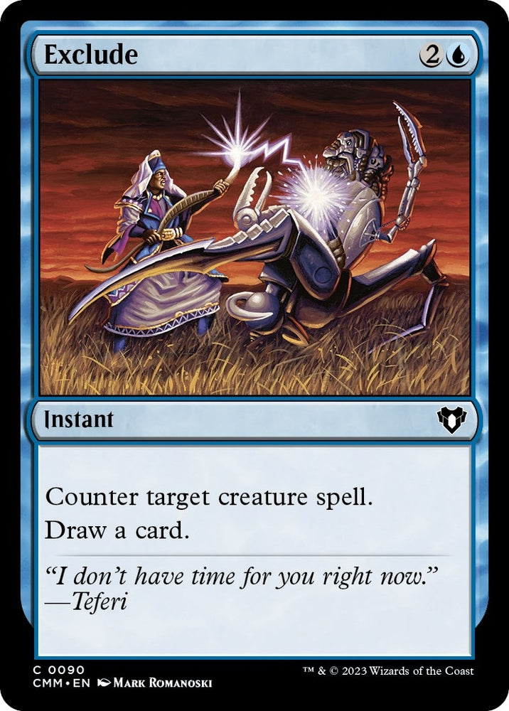 Image for Exclude (90) [Commander Masters]