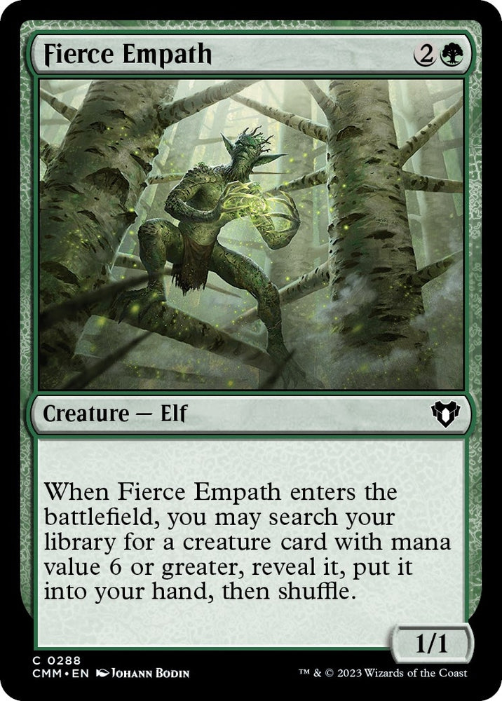 Image for Fierce Empath (288) [Commander Masters]
