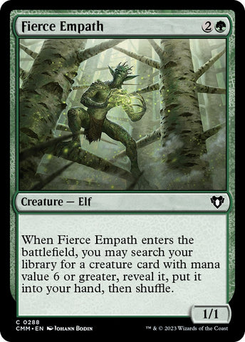 Image for Fierce Empath (288) [Commander Masters]
