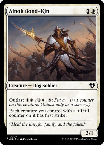 Image for Ainok Bond-Kin (7) [Commander Masters]