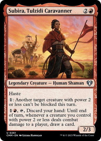 Image for Subira, Tulzidi Caravanner (261) [Commander Masters]