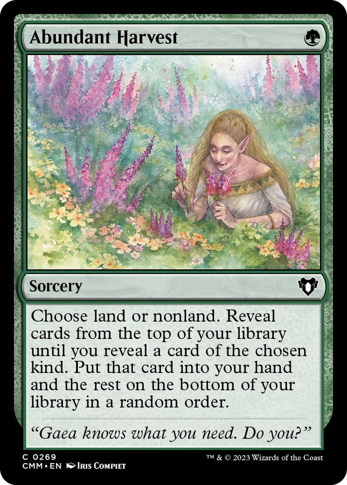 Image for Abundant Harvest (269) [Commander Masters]