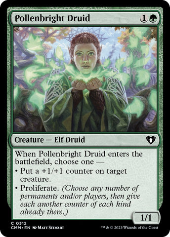 Image for Pollenbright Druid (312) [Commander Masters]