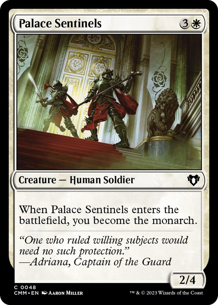 Image for Palace Sentinels (48) [Commander Masters]
