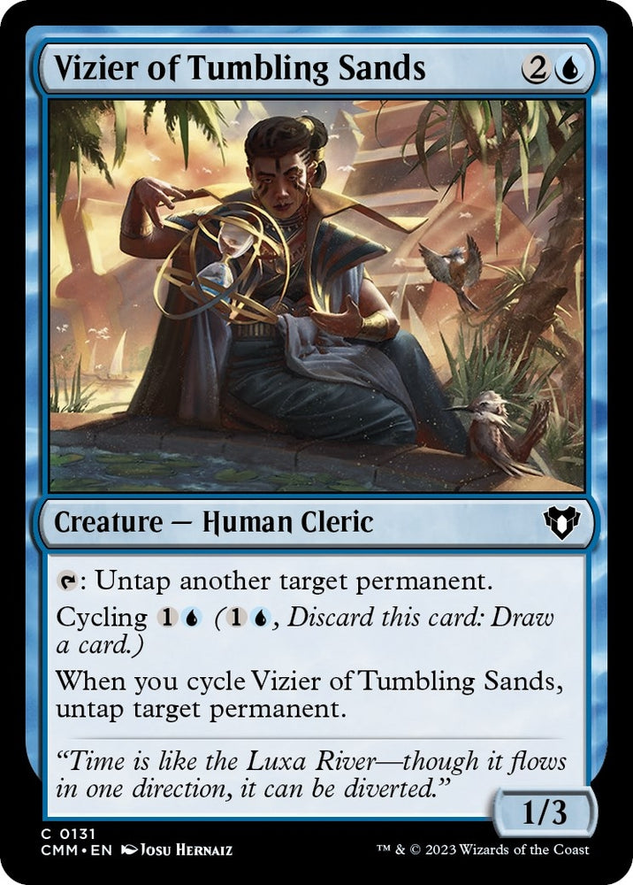 Image for Vizier of Tumbling Sands (131) [Commander Masters]