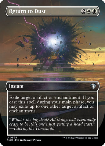 Image for Return to Dust (Borderless) (628) [Commander Masters]
