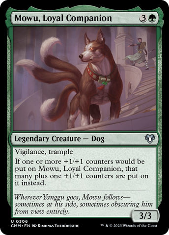 Image for Mowu, Loyal Companion (306) [Commander Masters]