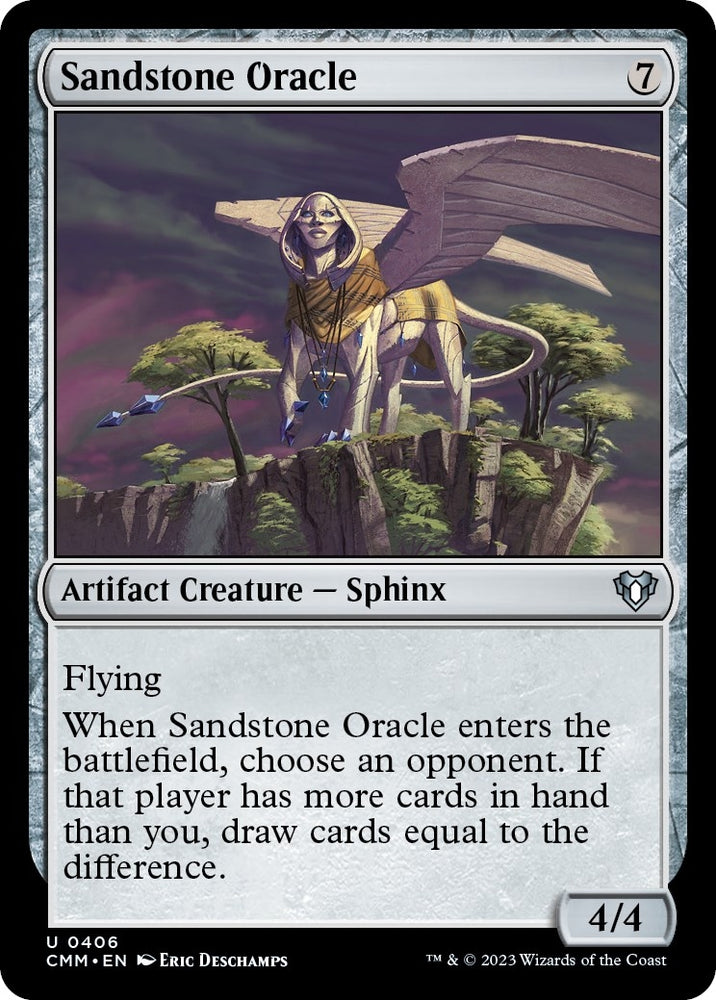 Image for Sandstone Oracle (406) [Commander Masters]