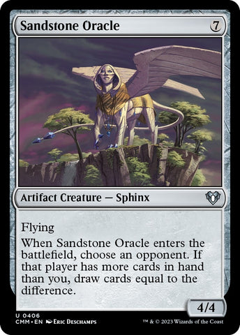 Image for Sandstone Oracle (406) [Commander Masters]