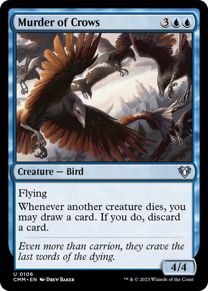 Image for Murder of Crows (106) [Commander Masters]