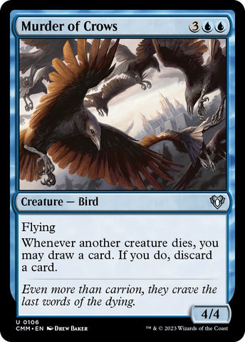 Image for Murder of Crows (106) [Commander Masters]