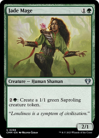 Image for Jade Mage (298) [Commander Masters]