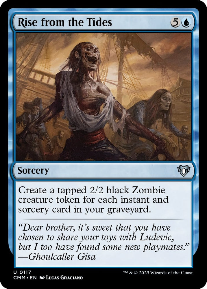 Image for Rise from the Tides (117) [Commander Masters]