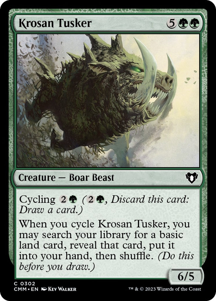Image for Krosan Tusker (302) [Commander Masters]