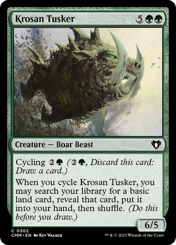 Image for Krosan Tusker (302) [Commander Masters]