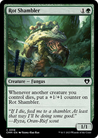 Image for Rot Shambler (318) [Commander Masters]