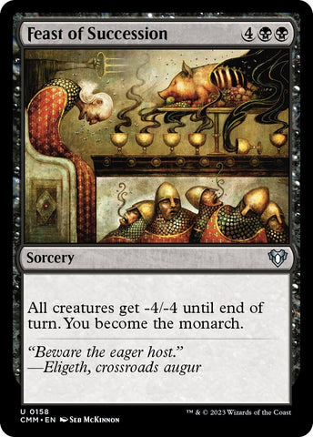 Image for Feast of Succession (158) [Commander Masters]