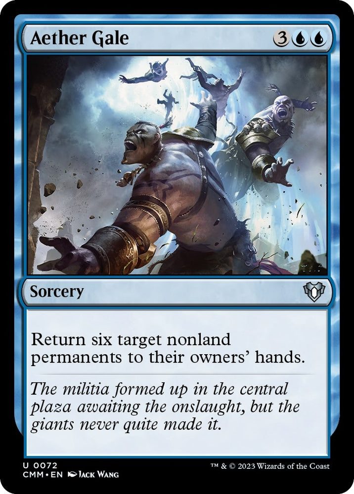 Image for Aether Gale (72) [Commander Masters]