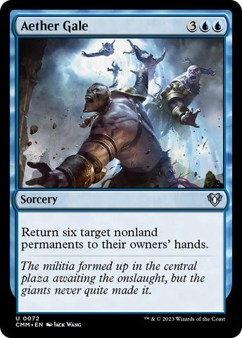 Image for Aether Gale (72) [Commander Masters]