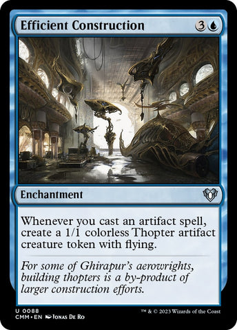 Image for Efficient Construction (88) [Commander Masters]